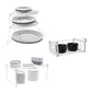 Kit Organizador Cocina 3 Unidades Blanco