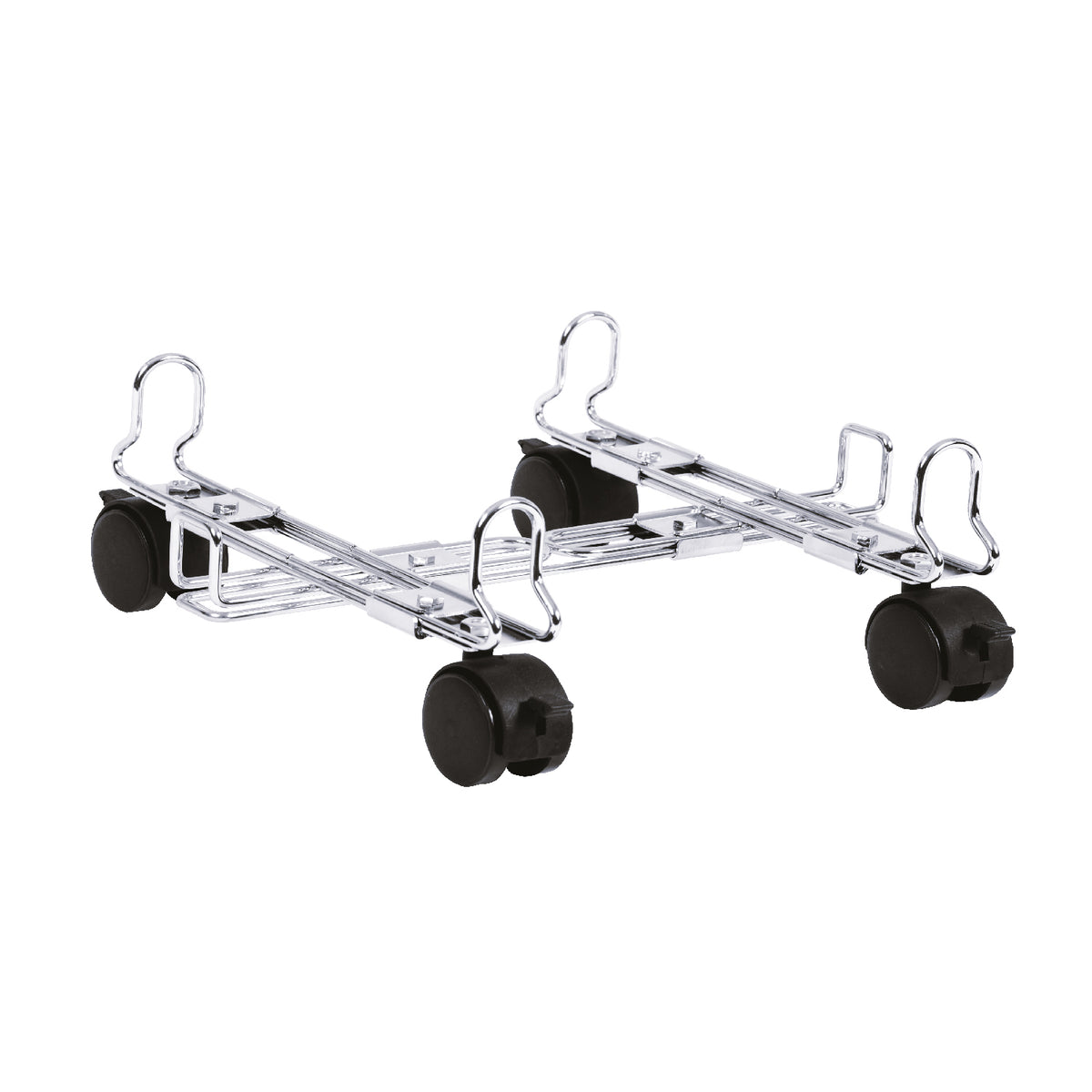 Soporte Base Móvil Galaxi Ajustable Rectangular Cromado