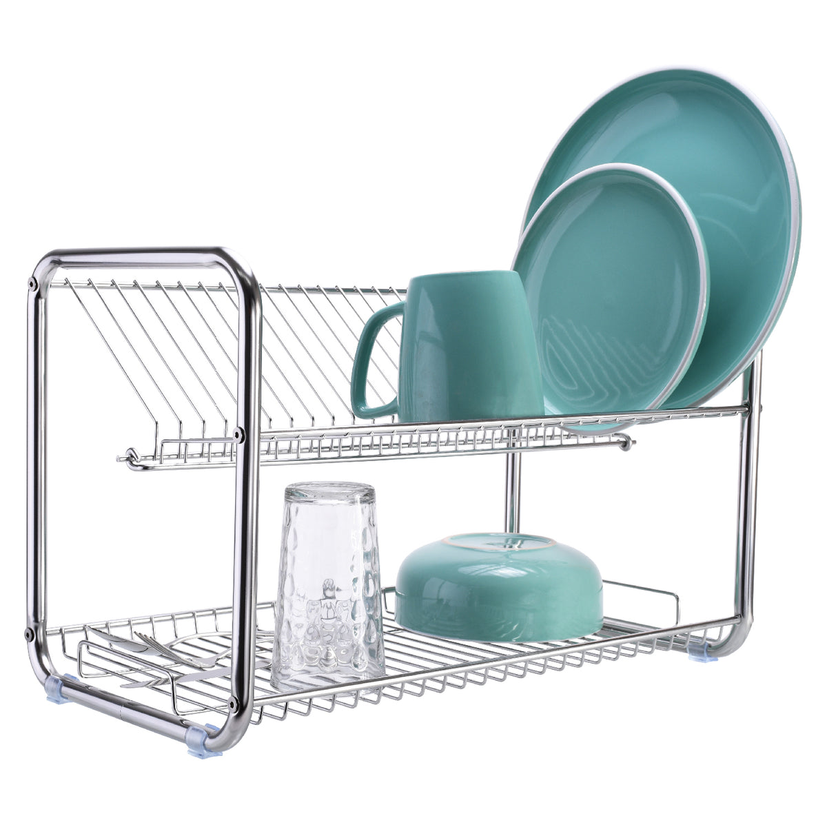 Secaplatos MaxiBox 23 Platos 2 Niveles Acero Inoxidable