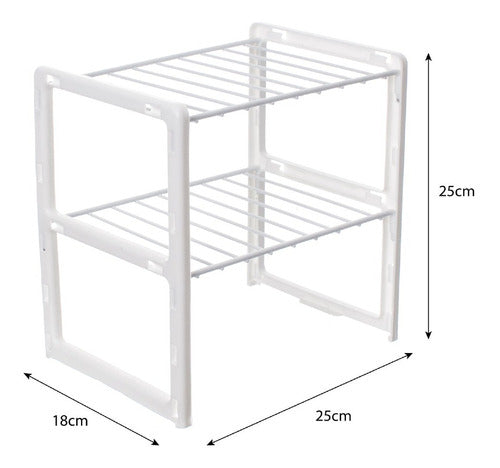 Rack Para Mueble Cocina Pequeño Blanco