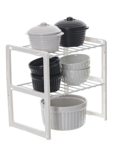 Rack Para Mueble Cocina Pequeño Blanco